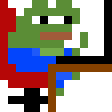TypingPepeD emote for Discord