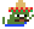 SombreoPepeD emote for Discord