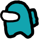 among_us_cyan emote for Discord