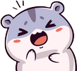 Hamster_Excited emote for Discord