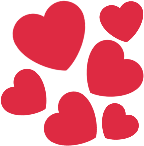 flying_hearts emote for Discord