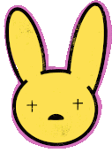 BadBunny_2 emote for Discord