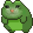 memecatfrogrolling emote for Discord