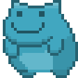 bluefrogroll emote for Discord