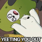YEETING_YOU_OUT emote for Discord