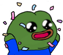 pepe_celebrate_confetti emote for Discord