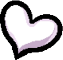 WhiteHeart emote for Discord