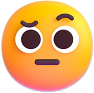 win11emoji_raised_eyebrow emote for Discord