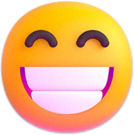 win11emoji_grin emote for Discord