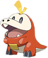 Fuecoco emote for Discord