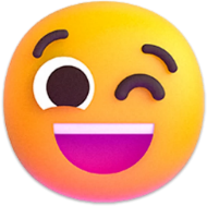 win11emoji_wink emote for Discord