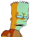 braindead_bart emote for Discord