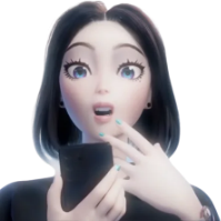 samsunggirlshocked emote for Discord