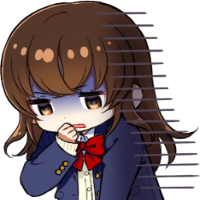 schoolgirlreac emote for Discord