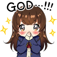 schoolgirlGOD emote for Discord