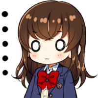 schoolgirlwhat emote for Discord
