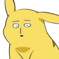 Pika_Saitama_Face emote for Discord