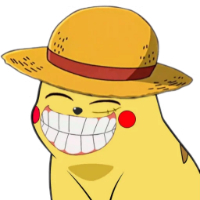 Pika_Luffy_Face emote for Discord