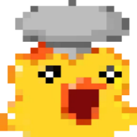 8bitduck_exploding emote for Discord