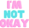 Imnotokay emote for Discord