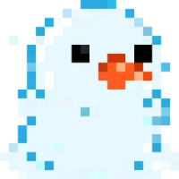 8bit_snowduck emote for Discord