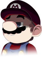 Mario_Smug emote for Discord