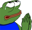PepePray emote for Discord