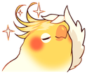 BirdHandsome emote for Discord