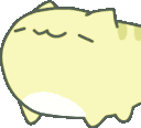 CatBugPastelYellow emote for Discord