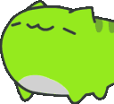 CatBugNeonGreen emote for Discord