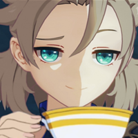 albedo_smug emote for Discord