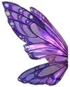 PurpleButterflyWingLeft emote for Discord