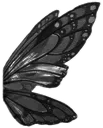 BlackButterflyWingRight emote for Discord