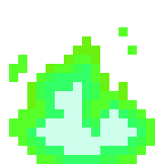 PixelGreenFire emote for Discord