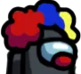 BlackAmongusClown emote for Discord