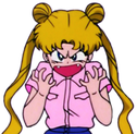 sailormoon_scream emote for Discord