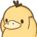 StressedPsyduck emote for Discord