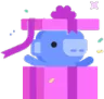 wumpusgifted emote for Discord
