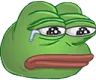 PepeSad emote for Discord