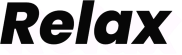 Blackwhiterelaxtext emote for Discord