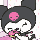 kuromi_donut emote for Discord