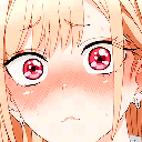 marin_shy emote for Discord
