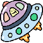 spaceship emote for Discord