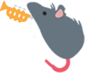 TrumpetRat emote for Discord