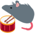 DrumsRat emote for Discord