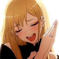 Marin_Excited emote for Discord