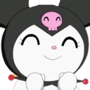 kuromi_smile emote for Discord