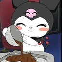kuromi_baking emote for Discord