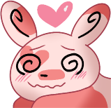 spinda_heart emote for Discord
