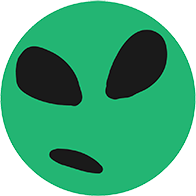 aliendumb emote for Discord